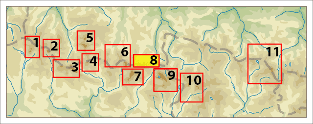 mapa-zonas-tresmiles-pirineos